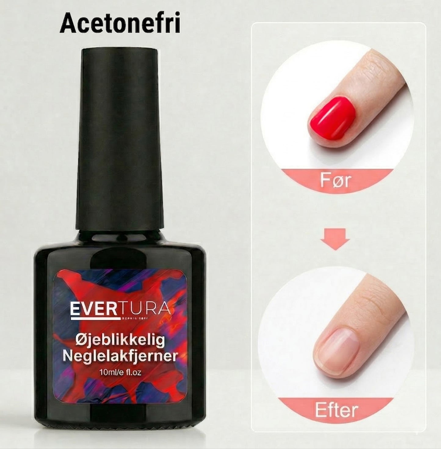 Øjeblikkelig Neglelakfjerner